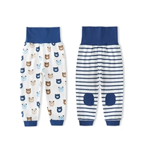 Полный медведей+полосатый синий