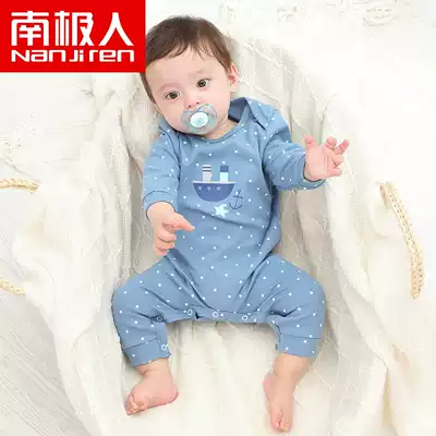 Antarctic baby jumpsuit cotton jumpsuit men and women baby autumn and winter newborn clothes long sleeve pajamas climbing suit