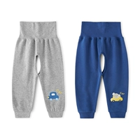 Matan Ash+темно -синий хлопок с высокой талией.