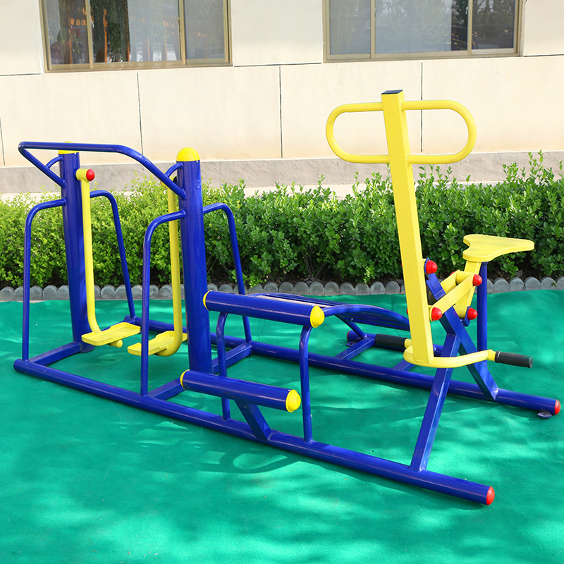 Outdoor Fitness Equipment Community Square Community Fitness Path Home Elderly Single Double Walking Machine Kneading