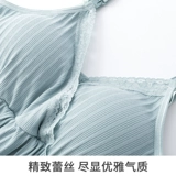 Хлопковый бюстгальтер-топ для кормящих грудью, летняя тонкая майка, пижама, эффект подтяжки