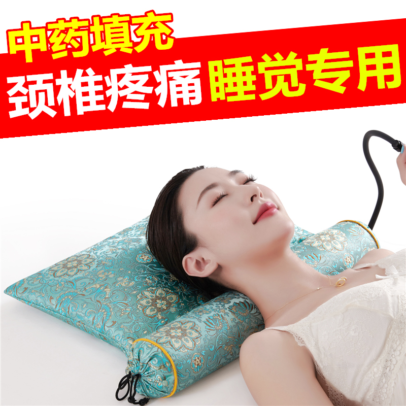 Cervical Spine Pillow Sleep Non-Repair Special Neck Protection Pillow Stiffness Vertebral Neck Straightener Buckwheat Cylindrical Sleep Aid