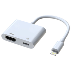 Apple аудио-, видео- кабель lightning转hdmi接口vga拓展转换器适用于苹果iphone手机连接电视机显示器投影仪投屏同屏线ipad扩展坞转接头