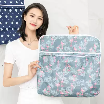Bathroom clothes storage artifact waterproof storage bag home dressing room bath clothes bag door hanging bag