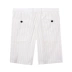 Sản phẩm mới của nam giới JDV sọc trắng nam mỏng thẳng giản dị 5 quần short nam SPP8121WHT - Quần short quần áo nam hàng hiệu Quần short