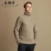 Áo len nam mùa đông nam của JDV Áo len thoải mái cổ cao Áo len nam WOT7200CML - Cặp đôi áo len Cặp đôi áo len