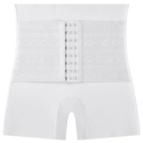 Белый цветной утягивающий пояс на талию, белье для коррекции формы бедер, нижнее белье, штаны, базовое безопасное защитное белье, средняя посадка