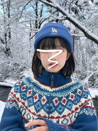 Синий демисезонный свитер, кардиган, стиль, 2025 года