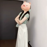 Белое милое летнее платье, дизайнерский комплект, французский стиль, тренд сезона, яркий броский стиль