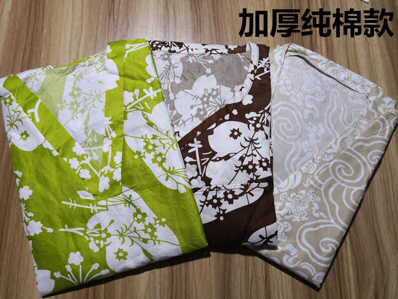 Disposable bathing suit men and women couple sweat steaming clothes thickening sauna clothes cotton yukata pajamas foot bath toiletries