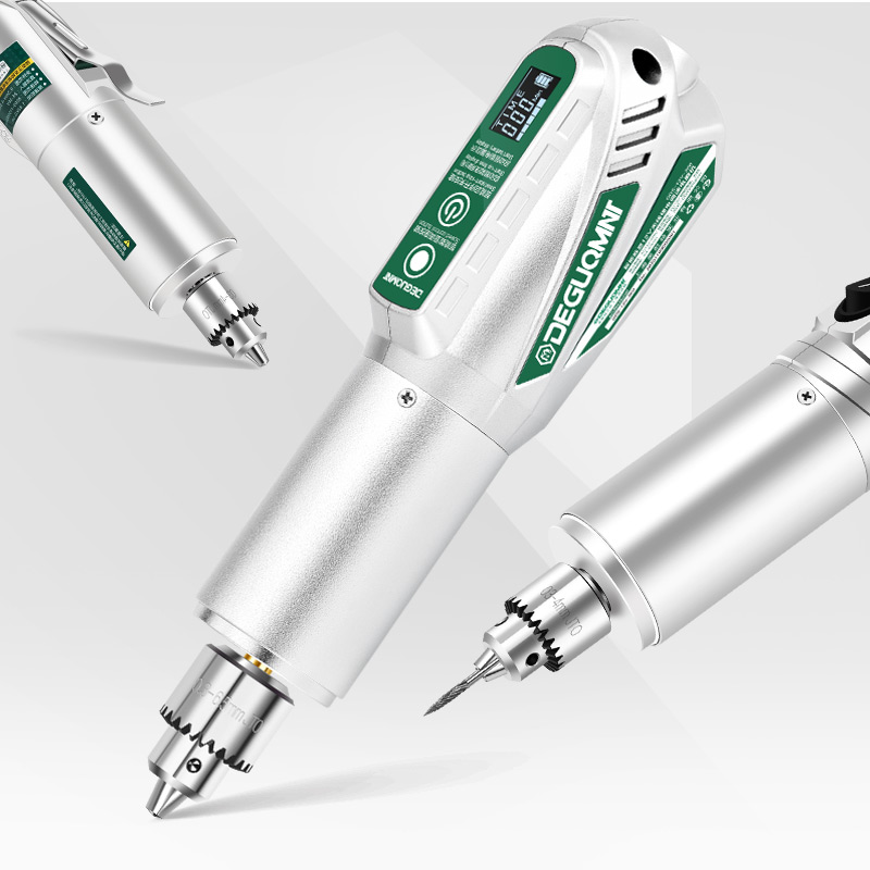 German Micnette Mini throttle electric grinding machine mute electric grinding jade engraving machine grinding machine grinding machine small electric drill