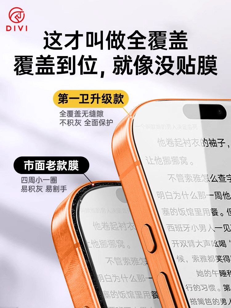 First Guard Tempered Glass Screen Protector for Apple 17 Pro Max, iPhone 16 Pro, 15 Pro, 14 Plus, New Model 13 Full Screen, 11 Full Coverage, Pm Earpiece, Dustproof, 12 Anti-Fingerprint, Official