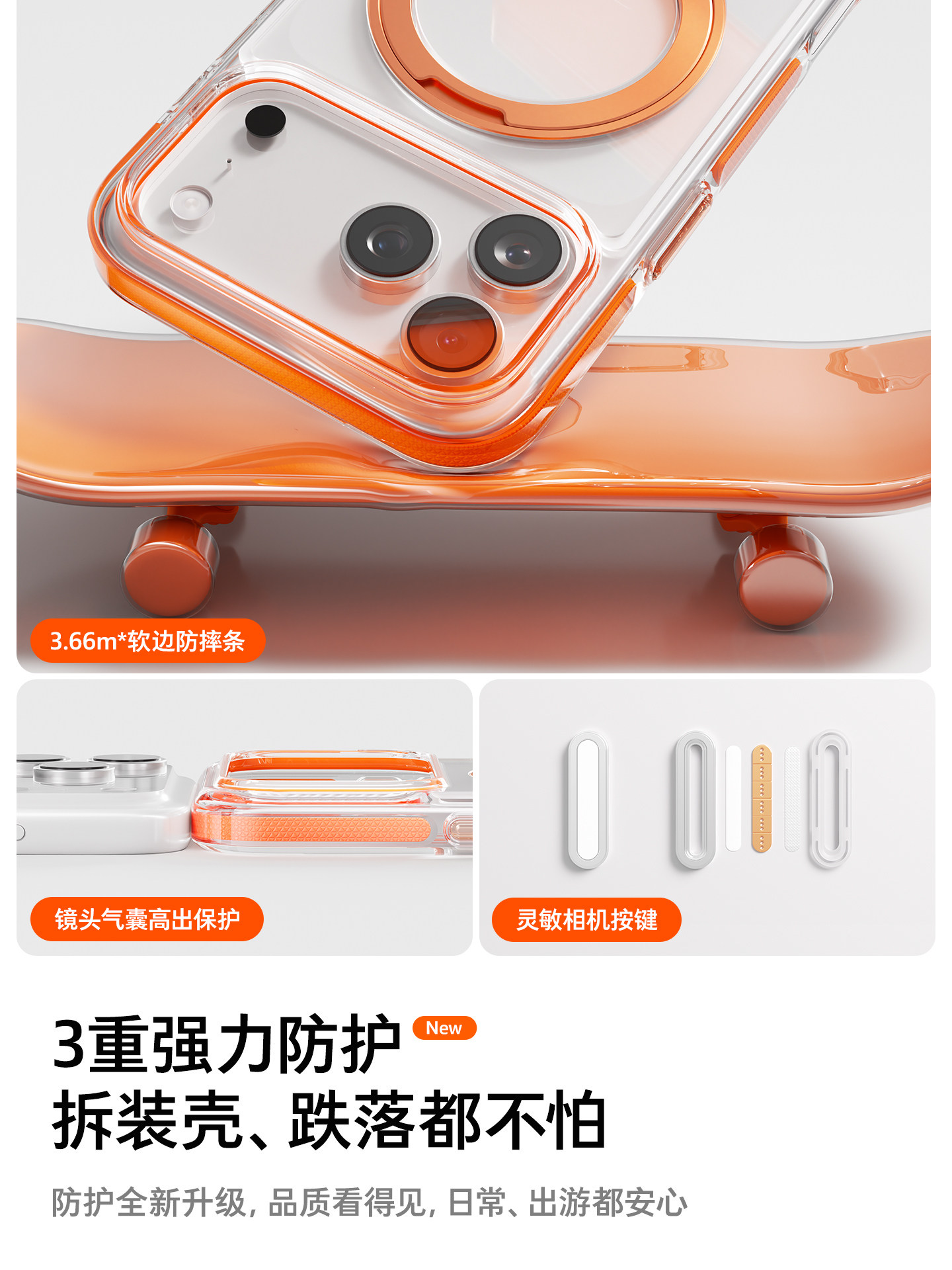 [2025 New Model]First Guard Fulcrum Case for Apple 17 Pro Max Phone Case iPhone 17 Pro with Stand 16 Pro Max Protective Cover Magnetic Full Coverage Pm Anti-Drop Air Premium