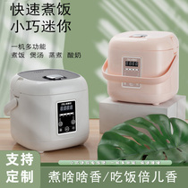 Mini small rice cooker Home Multi-functional intelligent reservation timed cooking saucepan 2 liters for 1-4 people Custom logo