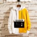 Thanh niên trùm đầu áo len nam hip hop lỏng áo khoác nam 2019 mới nam quần áo mùa thu sinh viên - Áo len ao khoac hoodie Áo len