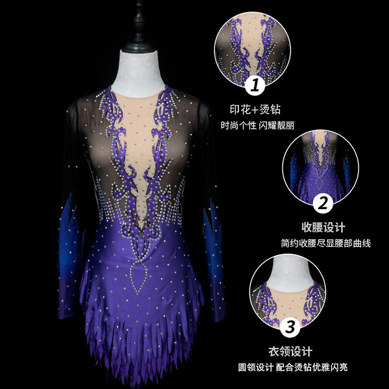 COPTER professional custom jazz competition clothing competitive aerobics competition clothing Fox aerobics clothing pre-sale