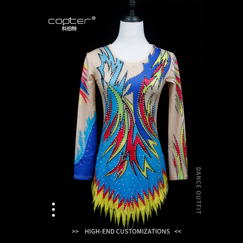COPTER specializes in customized jazz dance competition suit competitive aerobics competition suit for the masses