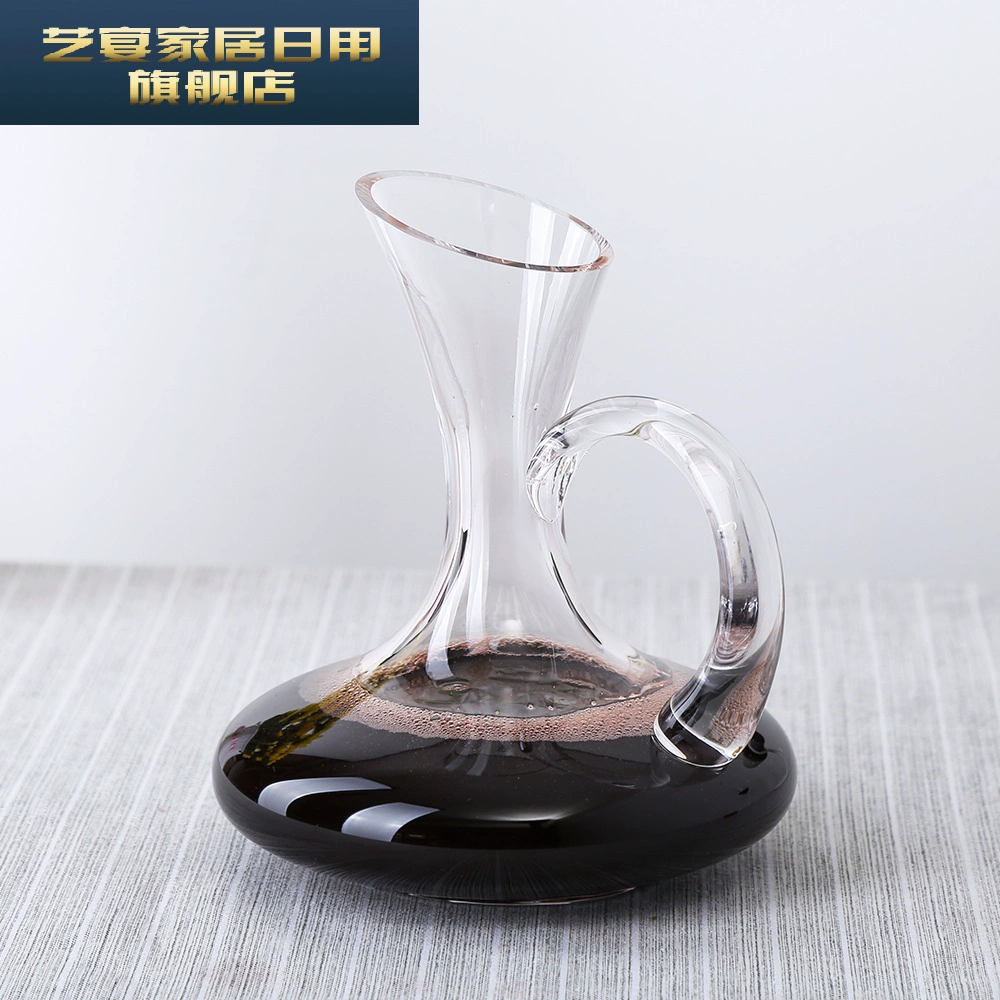 9MQ cao nguyên liệu trắng pha lê rượu vang đỏ decanter nhà rượu decanter nồi rượu vang đỏ tách tách 800ml - Rượu vang