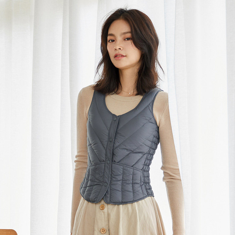 Débardeur hiver femme GOLDFARM   en Nylon - Ref 3177470 Image 4