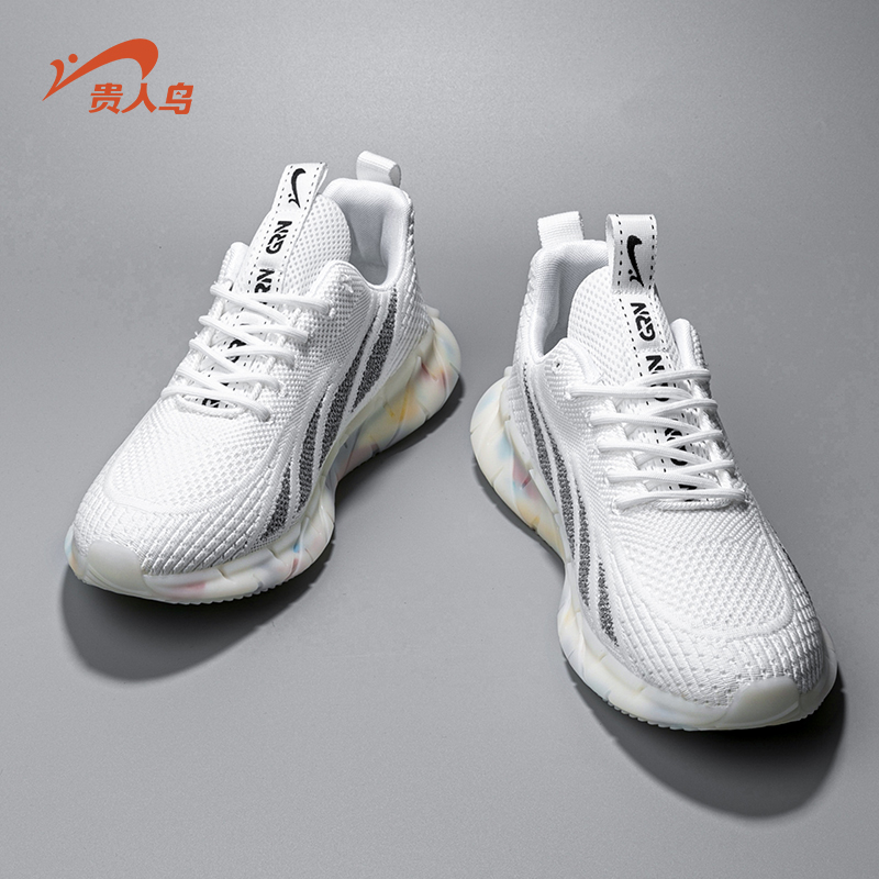 Noble bird coconut shoes men's running shoes men's shoes summer new running shoes sports shoes breathable mesh couple casual shoes