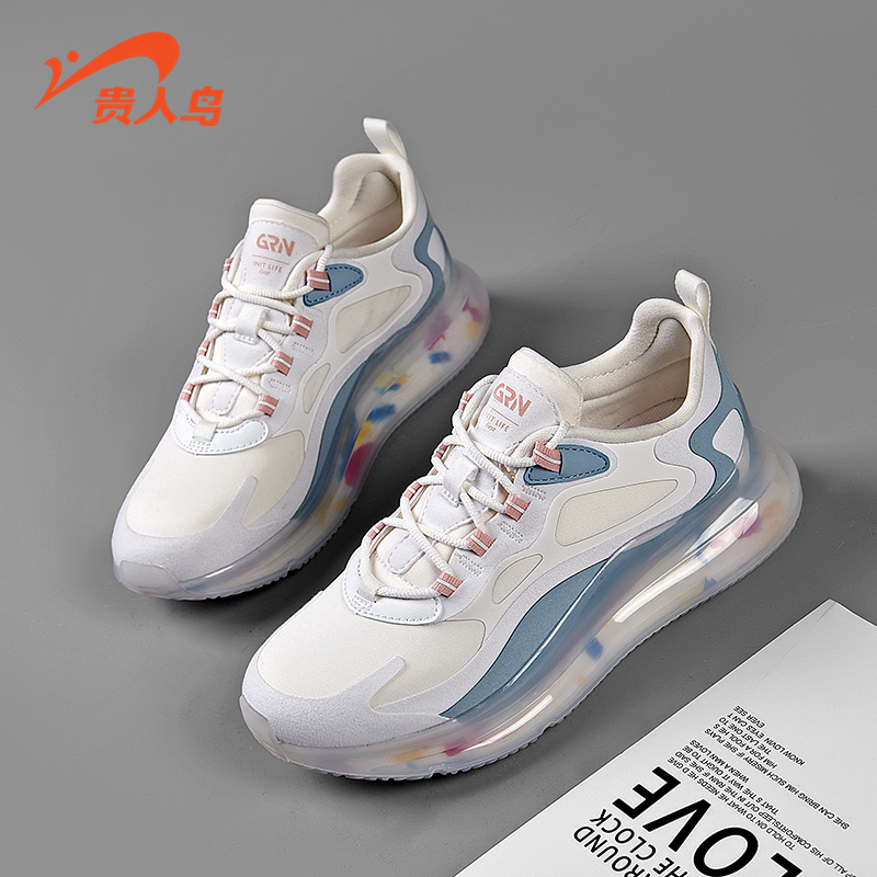 Noble Bird Women Shoes Running Shoes 2022 Summer New Breathable Mesh Pasta Casual Shoes Men Lovers Shoes Sports Air Cushion Shoes