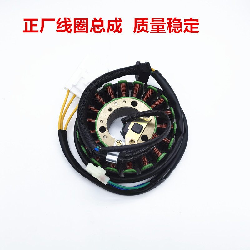 Application of spring wind NK250 SR250 CF250 CF250 motor power generation coil ignition coil stator assembly-Taobao