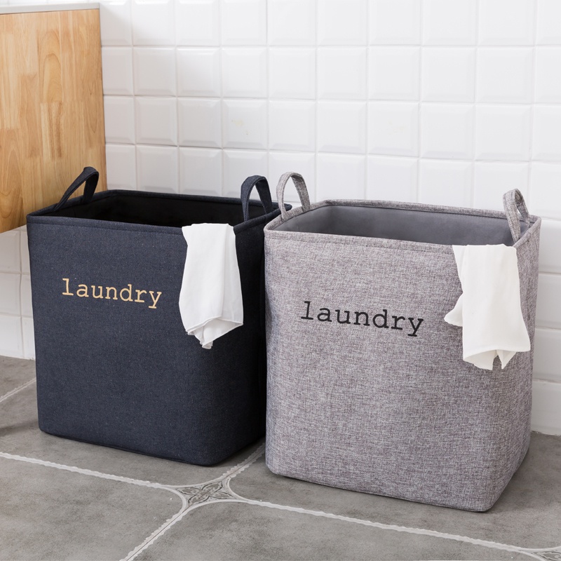 Dirty clothes basket home folding dirty clothes storage basket clothes basket laundry basket containing clothes Lou bucket frame clothes basket