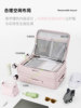 Front-Opening Flip-Top Expandable Suitcase Made of Pure Pc, Large Capacity Travel Boarding Checked Luggage Trolley Case 24