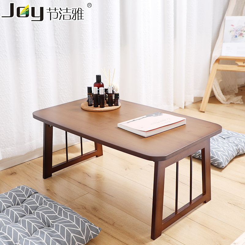 Jie Jieya foldable table Bay window Learning small table Coffee table Kang a few tatami low table Household Japanese small desk