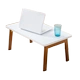 Giường máy tính gấp bàn nhẹ lười biếng bàn nhỏ bàn học sinh ký túc xá học cửa sổ bàn vuông Bắc Âu - Bàn bàn học gỗ tự nhiên Bàn