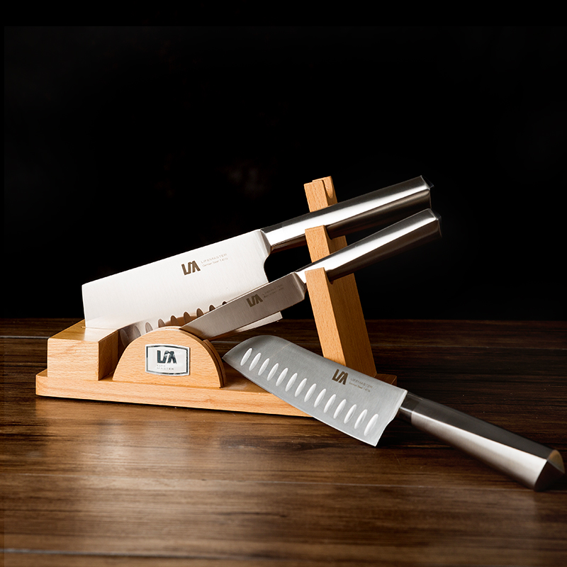 Langma Xinrui Series Knife Set Four-piece Stainless Steel Kitchen Knife Home Kitchen Chef Chopping Knife