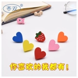 杏双 Цвет -разжигание творческого деревянного ногтя милый мультфильм Skywood Tripper деревянный гвоздь