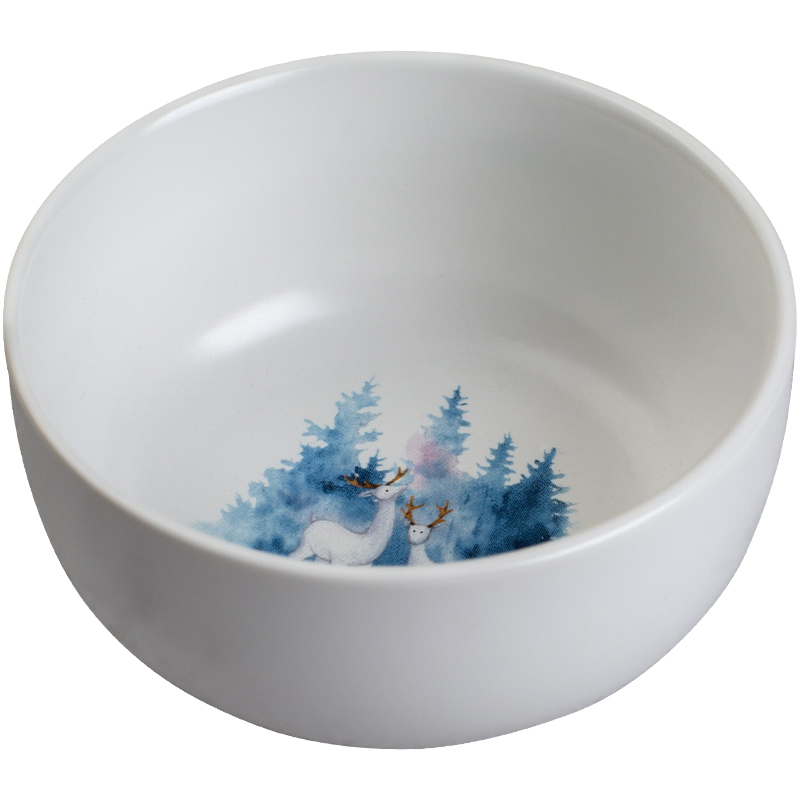Nordic ceramic tableware, household rice bowls bowl rainbow such as bowl and the rich creative dish dish dish beefsteak plates
