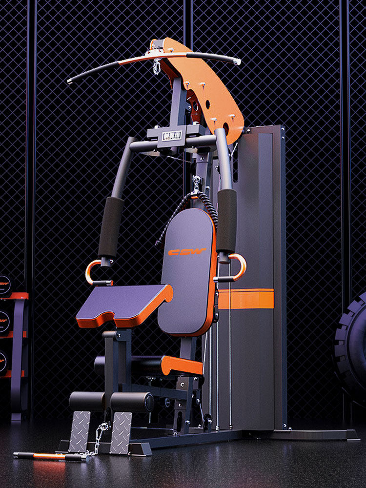 Chuangsiwei comprehensive trainer Professional combination Strength fitness equipment Single station multi-functional home sports equipment