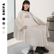 Haircut shop cut hair enclosure sleeve special hair salon hair salute tide gear without hair around neck shawl