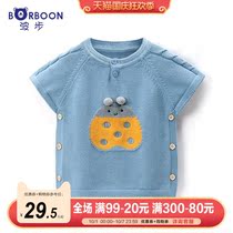 Baby Autumn Sweater Vest baby wool vest newborn spring autumn cardigan coat children wear tide