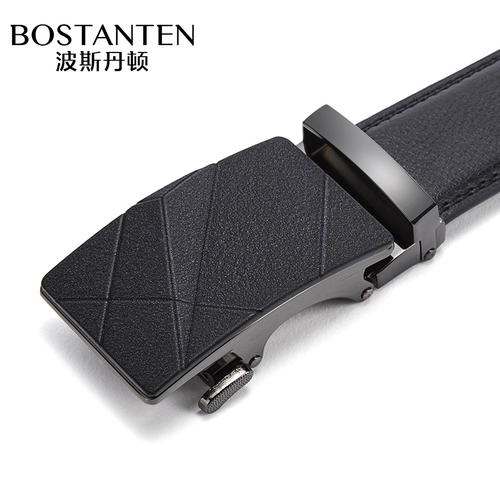 波斯丹顿 Ремень, кожаные штаны для школьников, из натуральной кожи, в корейском стиле