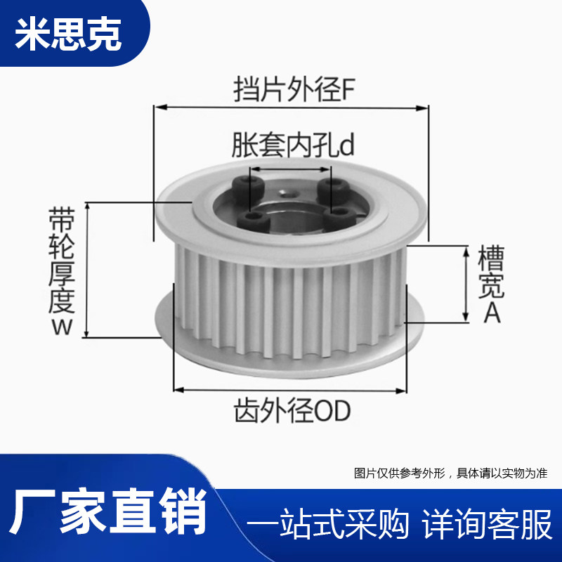 免键涨紧套同步轮铝合金带轮有哪些优势？