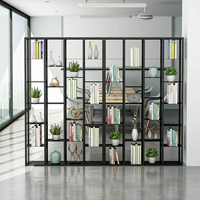 Загородные перегородки экрана ресторана Loft Iron Iron, гостиная, гостиная, промышленная крыльца для хранения ветра
