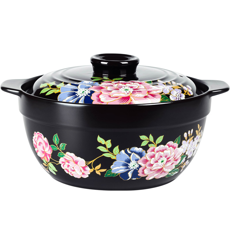 Ya cheng DE casserole stew household simmering high - temperature gas big pot soup casserole ceramic soup pot fire