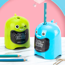 Del 0501 cute dinosaur shape electric pencil sharpener pen sharpener pencil sharpener pencil sharpener pencil sharpener