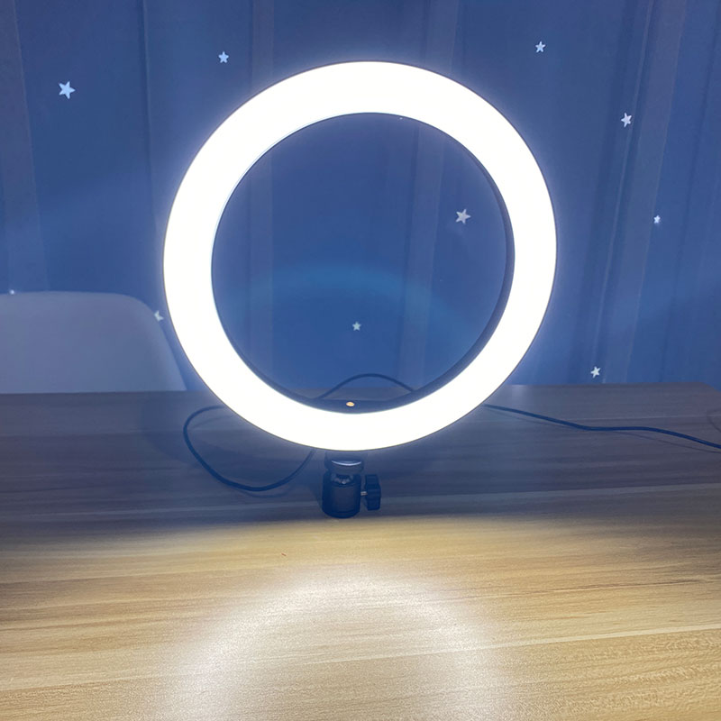 Fill light mobile phone tattoo embroidery jewelry selfie anchor beauty rejuvenation makeup camera light photo two-color temperature photography light