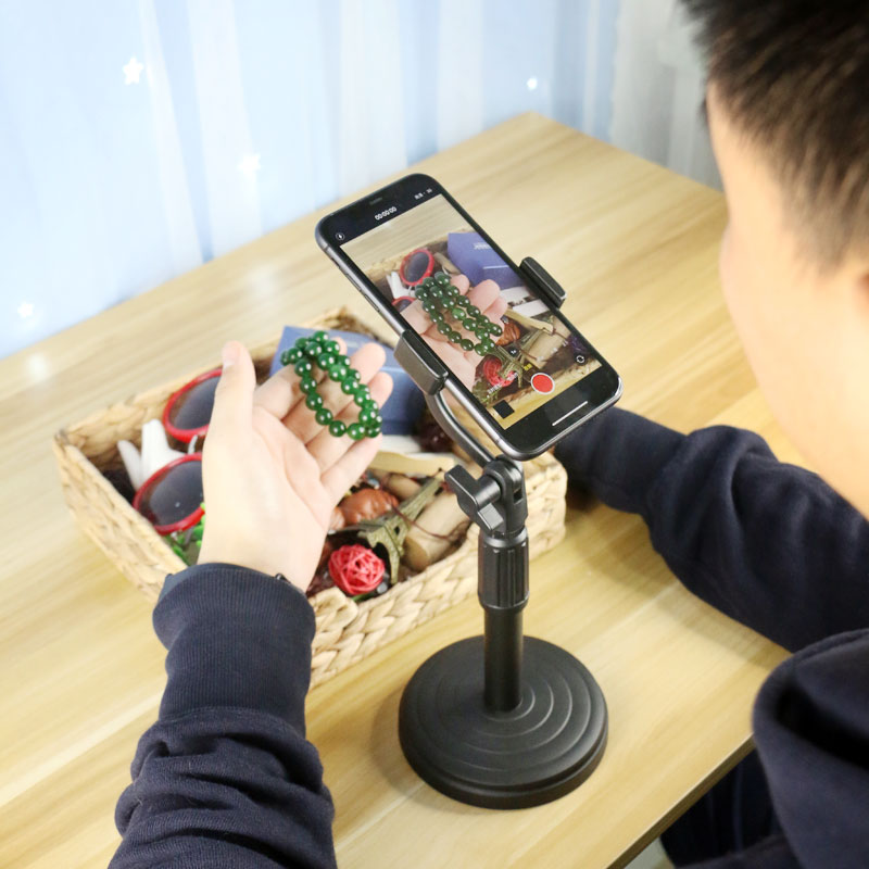 Mobile phone shooting standDesktop overhead shooting can lift live broadcast with goodsTaobao out of the boxVideo stabilization toolsJewelry foodOnline lessonsShort videoMobile phone standFill lightIndoor still life photography equipment
