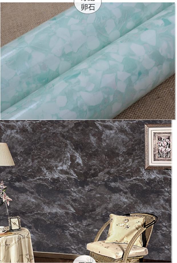 tivi 70 inch Bắc Âu dán đá cẩm thạch in tủ lạnh dán tự dính hình nền TV hình nền tủ quần áo tủ nội thất đổi mới - TV tivi sony 43x8000g
