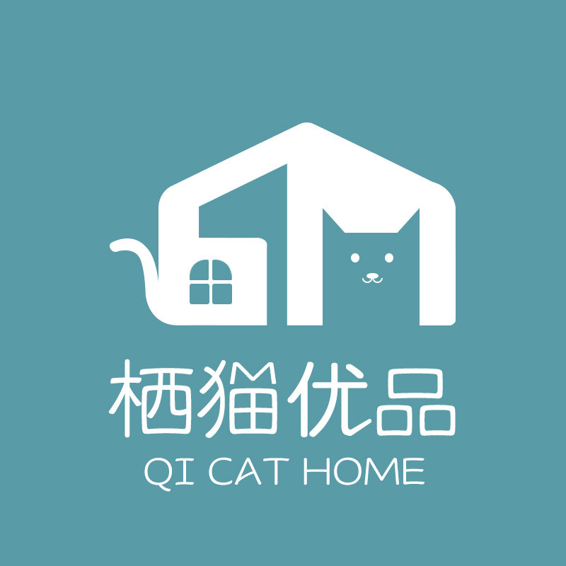 栖猫优品的LOGO