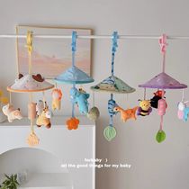 Baby stroller toy pendant baby soothing bedside bell wind chime car child safety seat car hanging rattle