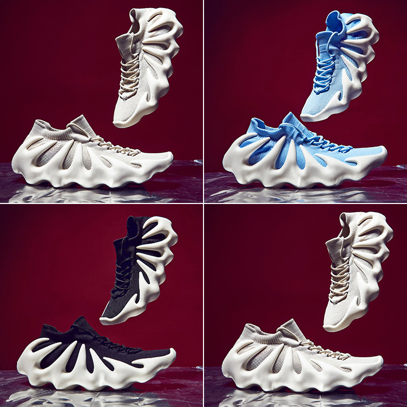 Fall men's shoes casual sports shoes trend wear and running shoes outdoor coconut tide shoes men