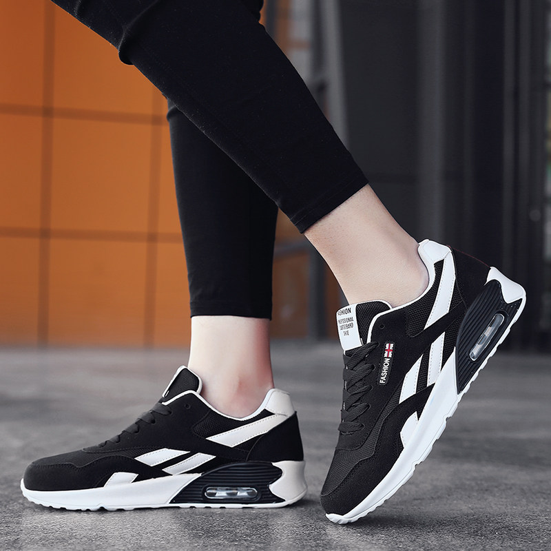 2022 summer new men's shoes tide shoes couples sports shoes men's Korean version of the trend casual all-match cloth shoes men's breathable