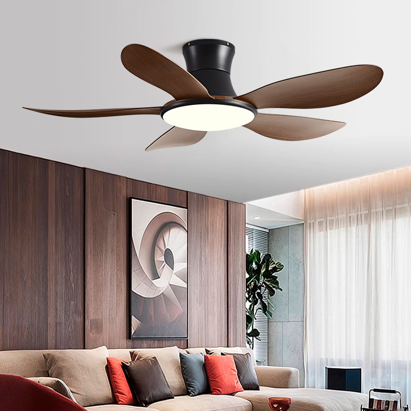 Living room Home Restaurant Frequency Conversion Suction Top fan light 2023 New integrated ceiling fan with lamp mute electric fan chandelier-Taobao