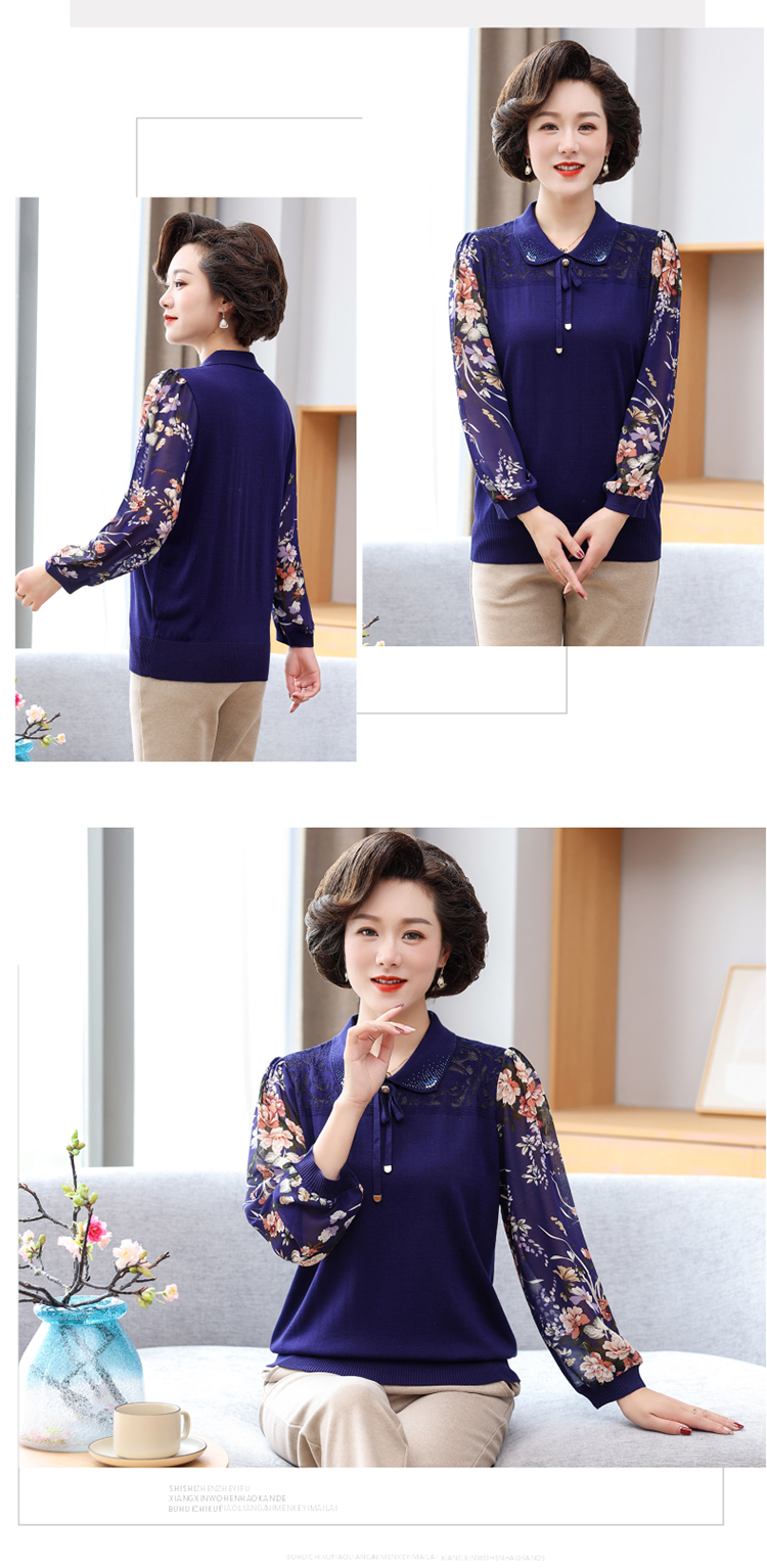 E5721 1140K ÁO THUN NỮ TAIRYA DÀI TAY MÙA HÈ TRUNG NIÊN THỜI TRANG NỮ G04 SẢN PHẨM MỚI